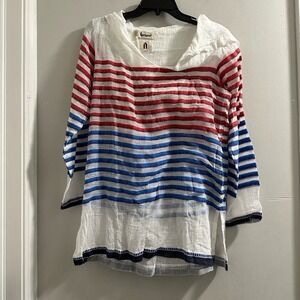 LEMLEM American Striped Scoop‎ Neck Tunic